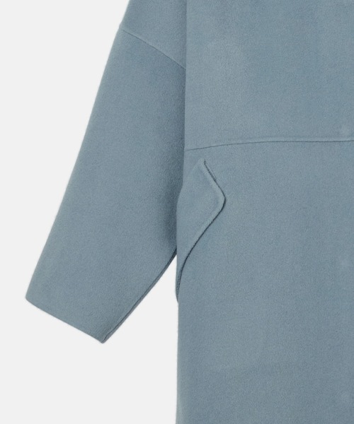 セール】フードダブルフェイスコート / Hooded Double-Face Coat