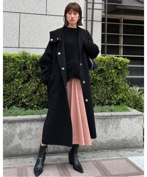セール】フードダブルフェイスコート / Hooded Double-Face Coat