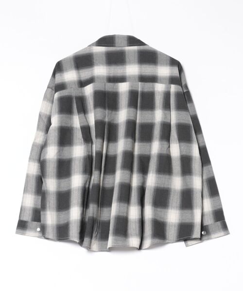 coca(coca)(コカ)の「チェック柄スナップボタンシャツ(シャツ/ブラウス・レディース・C/D/A/B/G/H/E/F・S/L/M)」の9枚目の写真