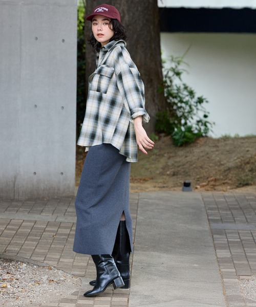 coca（coca）（コカ）の「チェック柄スナップボタンシャツ（シャツ/ブラウス・レディース・C/D/A/B・S/L/M）」の7枚目の写真