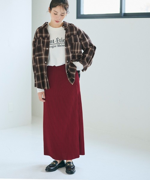 coca（coca）（コカ）の「チェック柄スナップボタンシャツ（シャツ/ブラウス・レディース・C/D/A/B・S/L/M）」の11枚目の写真