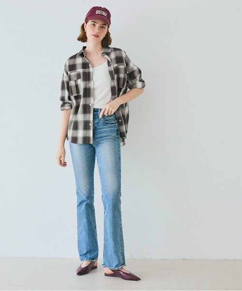 coca（coca）（コカ）の「チェック柄スナップボタンシャツ（シャツ/ブラウス・レディース・C/D/A/B・S/L/M）」の13枚目の写真