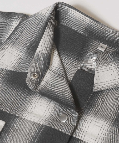 coca（coca）（コカ）の「チェック柄スナップボタンシャツ（シャツ/ブラウス・レディース・C/D/A/B・S/L/M）」の21枚目の写真
