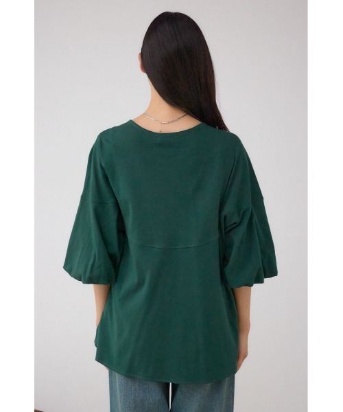 AZUL by moussy(アズールバイマウジー)の「ドロストトッパーカーディガン(カーディガン/ボレロ・レディース・ブラック/ダークグリーン/チャコールグレー・FREE)」の12枚目の写真