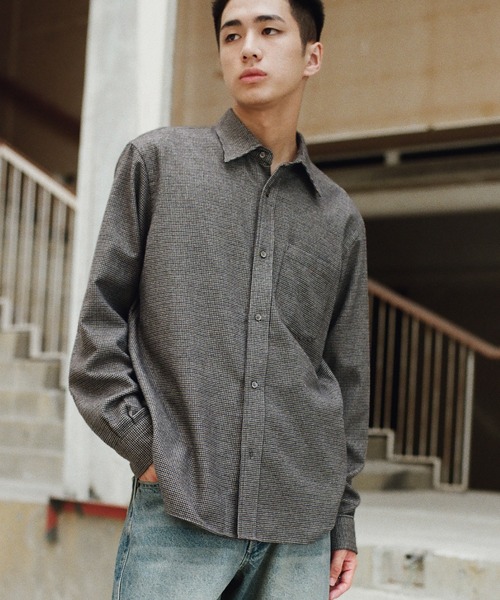 【LIDNM】SILK RAYON WESTERN SHIRT LIDNM/SILK RAYON WESTERN SHIRT