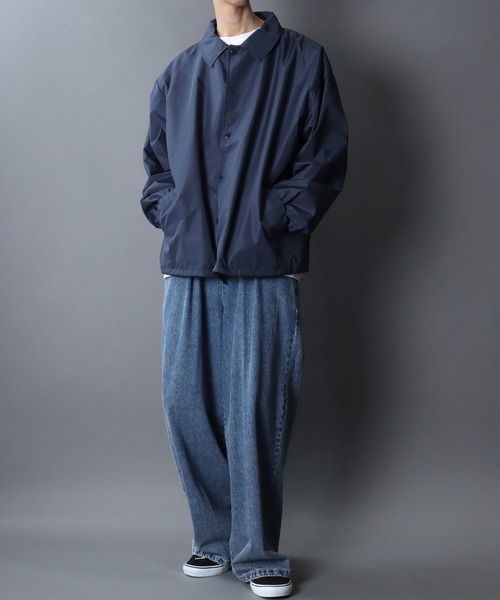 セール】DEWSPO Coach Jacket/デュスポ オーバーサイズ コーチ