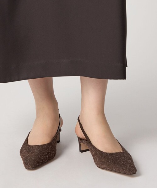 セール】スクエアバックベルト パンプス40↓↑（パンプス）｜ODETTE E