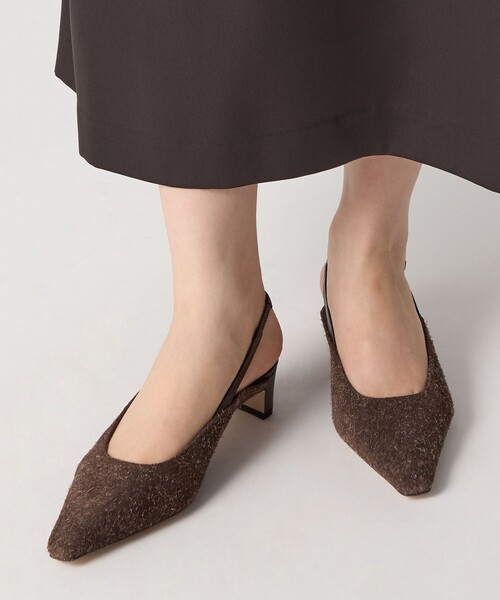 セール】スクエアバックベルト パンプス40↓↑（パンプス）｜ODETTE E