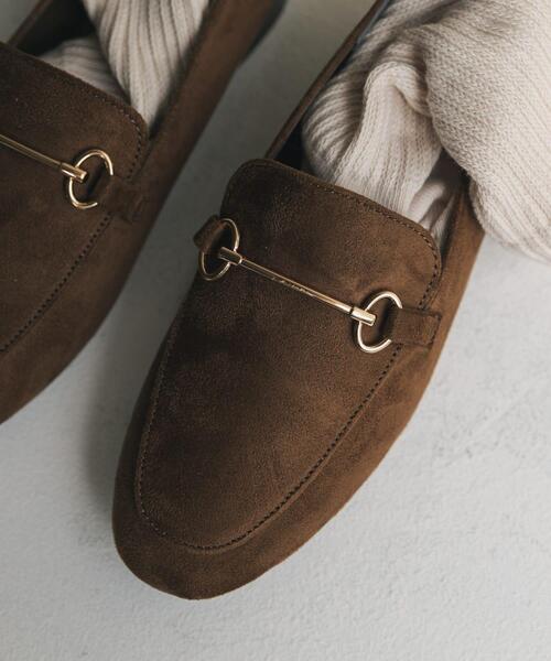 SENSE OF PLACE by URBAN RESEARCH（センスオブプレイスバイアーバンリサーチ）の「ビットローファー（ローファー・レディース・ブラック/キャメル/ブラウン・SMALL/LARGE/MEDIUM）」の3枚目の写真