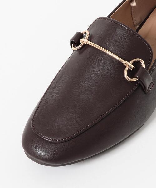 SENSE OF PLACE by URBAN RESEARCH（センスオブプレイスバイアーバンリサーチ）の「ビットローファー（ローファー・レディース・ブラック/キャメル/ブラウン・SMALL/LARGE/MEDIUM）」の21枚目の写真