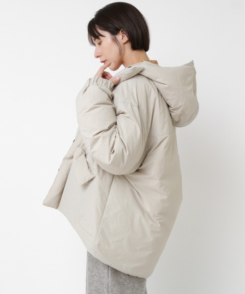 RNA-N（アールエヌエーエヌ）の「J2161 ミリタリーダウンジャケット（ダウンジャケット/コート・レディース・オリーブ/ブラック/キナリ・FREE）」の16枚目の写真