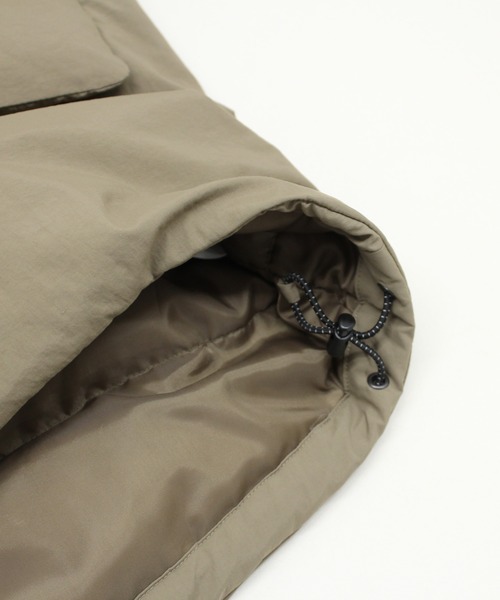 RNA-N（アールエヌエーエヌ）の「J2161 ミリタリーダウンジャケット（ダウンジャケット/コート・レディース・オリーブ/ブラック/キナリ・FREE）」の8枚目の写真