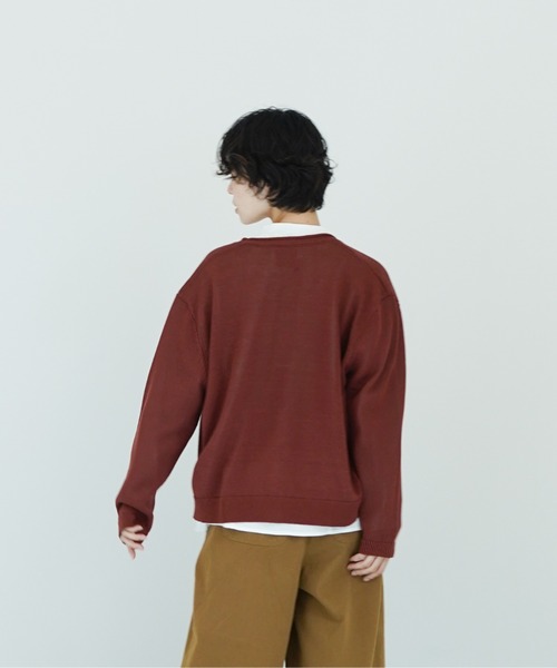 オオカミとフクロウ(オオカミとフクロウ)の「オオカミとハリネズミの古時計(カーディガン/ボレロ・レディース・ブラック/テラコッタ/ダークベージュ・FREE)」の13枚目の写真