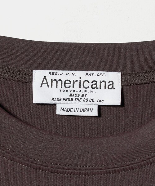 AMERICANA（アメリカーナ）の「＜Americana＞ロゴロングワンピース（ワンピース・レディース・ダークブラウン・FREE）」の9枚目の写真