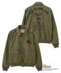 AVIREX（アヴィレックス）の「《AVIREX × PEANUTS》COTTON A-2 "FLYING ACE"  / A-2 "フライングエース" / ピーナッツ / アヴィレックス（ブルゾン・MEDIUM）」