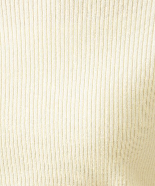 THE SHOP TK （ザ ショップ ティーケー ）の「【品よく魅せる】フレアスリーブ リブニット/毛玉になりにくい/静電気防止/洗濯機OK（ニット/セーター・レディース・ワインレッド/ベージュ/ブラック/アイボリー・13/12）」の10枚目の写真