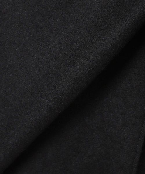 HARRIS WHARF LONDON(ハリスワーフロンドン)の「別注【HARRIS WHARF LONDON】Women hooded coat pressed woo:コート(その他アウター・レディース・ブラウン/ブラック・42)」の16枚目の写真