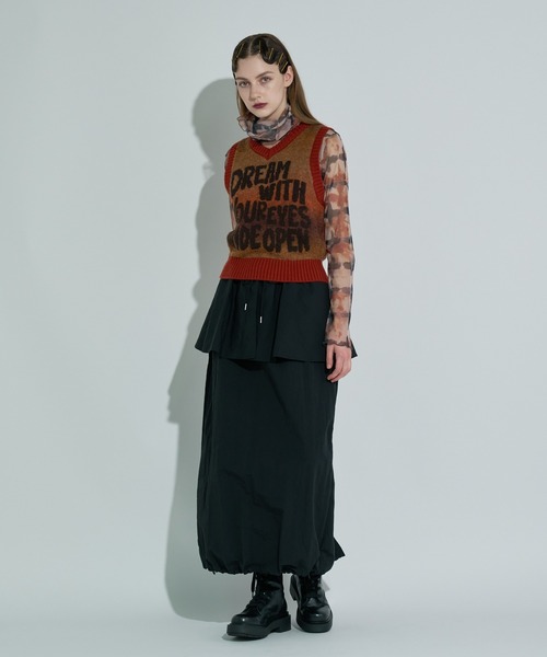 セール】マットロングスカート（スカート）｜ANNA SUI NYC（アナ スイ