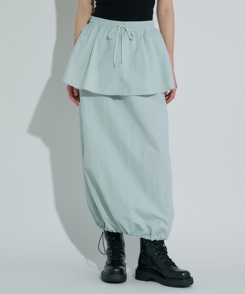 ANNA SUI NYC（アナ スイ エヌ ワイ シー）の「マットロングスカート（スカート・レディース・ブラック/サックスブルー/ブラウン・FREE）」の16枚目の写真