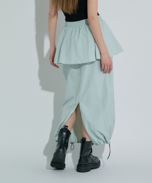 ANNA SUI NYC（アナ スイ エヌ ワイ シー）の「マットロングスカート（スカート・レディース・ブラック/サックスブルー/ブラウン・FREE）」の20枚目の写真