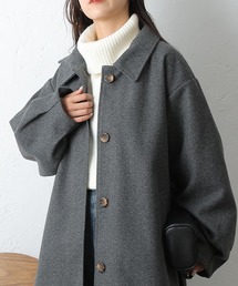 COLONY 2139 | ベルト付ボリューム袖ステンカラーコート(ステンカラーコート)