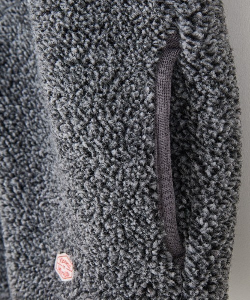 Vincent et Mireille（バンソンエミレイユ）の「[Vincent et Mireille/ヴァンソン エ ミレイユ] ボアフリースベスト（ベスト・レディース・グレー・36）」の22枚目の写真