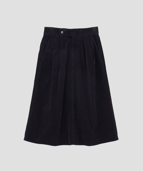 DRY COTTON NEEDLECORD（スカート）｜MHL.（エムエイチエル）の