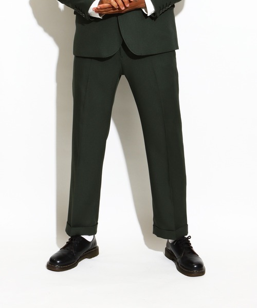 ROTAR（ローター）の「Staple Twill Two Tuck Trousers（チノパンツ・メンズ・ブラック/ネイビー/グリーン・MEDIUM/LARGE/X-LARGE）」の6枚目の写真