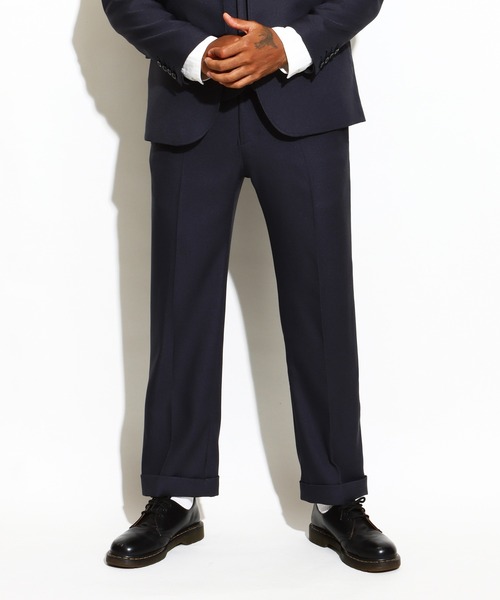 ROTAR（ローター）の「Staple Twill Two Tuck Trousers（チノパンツ・メンズ・ブラック/ネイビー/グリーン・MEDIUM/LARGE/X-LARGE）」の7枚目の写真