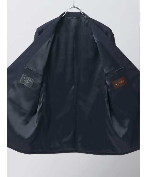 SUIT SQUARE（スーツスクエア）の「ノーカラージャケット CANONICO OFFLIMITS 無地（テーラードジャケット・メンズ・ネイビー系/グレー系・L/M/S/LL）」の13枚目の写真