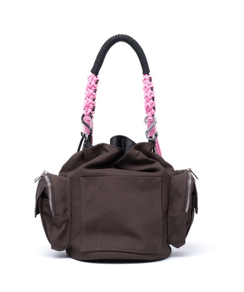 NON TOKYO(ノントーキョー)の「2WAY MULITI POCKET POUCH BAG(ショルダーバッグ・レディース・グレー/ブラウン/ブラック・FREE)」の10枚目の写真