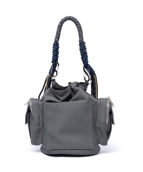 NON TOKYO(ノントーキョー)の「2WAY MULITI POCKET POUCH BAG(ショルダーバッグ・レディース・グレー/ブラウン/ブラック・FREE)」の5枚目の写真