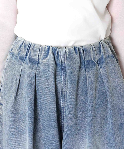 Cepica（セピカ）の「【MARECHAL TERRE / マルシャルテル】タックデニムパンツ（デニムパンツ・レディース・ブラック/ブルー・FREE）」の3枚目の写真