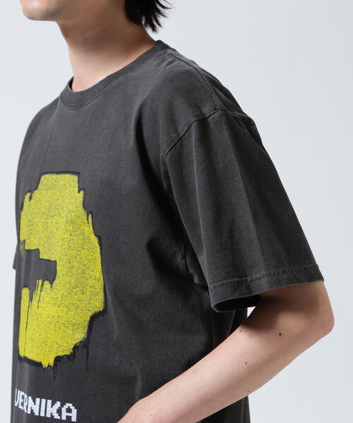 ROYAL FLASH（ロイヤルフラッシュ）の「guernika/ゲルニカ/PAC-MAN Vintage Style T-shirt（Tシャツ/カットソー・メンズ・ブラック系その他・L/2XL/XL）」の7枚目の写真