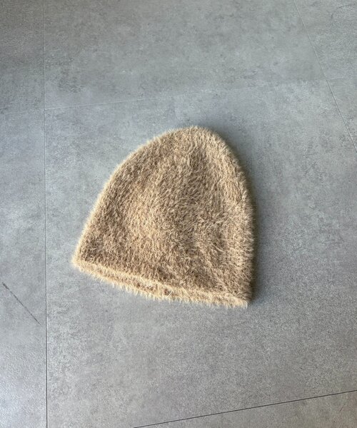 DouDou(ドゥドゥ)の「フェザーヤーンワッチ(ハット・レディース・ベージュ/グレー・FREE)」の8枚目の写真