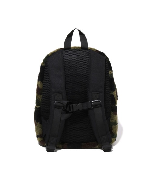 A BATHING APE（アベイシングエイプ）の「1ST CAMO FLEECE DAYPACK（バックパック/リュック・キッズ・イエロー/グリーン・FREE）」の5枚目の写真