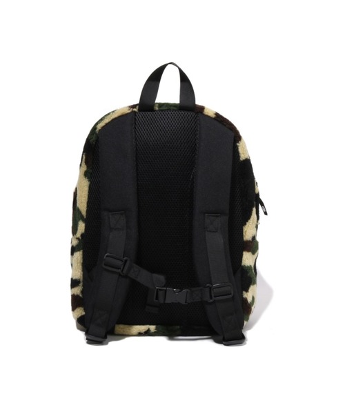 A BATHING APE（アベイシングエイプ）の「1ST CAMO FLEECE DAYPACK（バックパック/リュック・キッズ・イエロー/グリーン・FREE）」の6枚目の写真