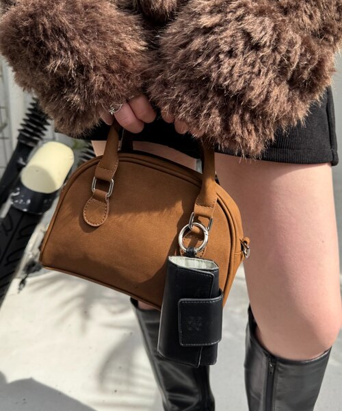 Kastane(カスタネ)の「【4色展開/2WAY】miniボストンBAG(ボストンバッグ・レディース・ブラウン系その他/ブラック/アイボリー/ダークブラウン・FREE)」の21枚目の写真