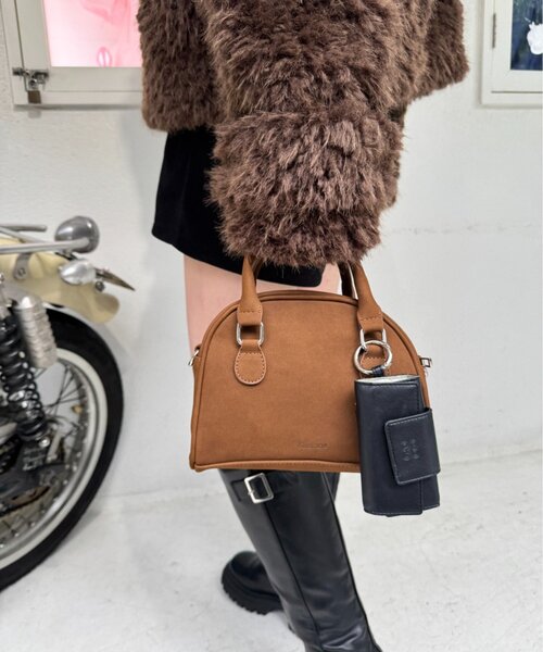 Kastane(カスタネ)の「【4色展開/2WAY】miniボストンBAG(ボストンバッグ・レディース・ブラウン系その他/ブラック/アイボリー/ダークブラウン・FREE)」の20枚目の写真