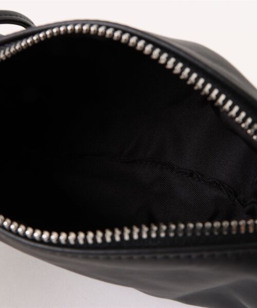 marco masi(マルコマージ)の「【MARCO MASI/マルコ・マージ】ショルダーバッグ ミニ ポシェット ポーチ(ショルダーバッグ・レディース・ブラック/シルバー・FREE)」の10枚目の写真