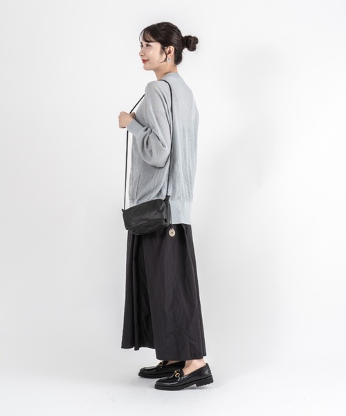 marco masi(マルコマージ)の「【MARCO MASI/マルコ・マージ】ショルダーバッグ ミニ ポシェット ポーチ(ショルダーバッグ・レディース・ブラック/シルバー・FREE)」の16枚目の写真