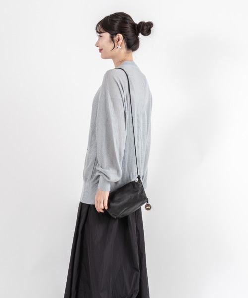 marco masi(マルコマージ)の「【MARCO MASI/マルコ・マージ】ショルダーバッグ ミニ ポシェット ポーチ(ショルダーバッグ・レディース・ブラック/シルバー・FREE)」の15枚目の写真