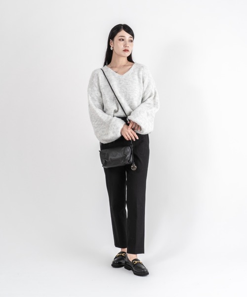 marco masi(マルコマージ)の「【MARCO MASI/マルコ・マージ】ショルダーバッグ ミニ ポシェット ポーチ(ショルダーバッグ・レディース・ブラック/シルバー・FREE)」の22枚目の写真