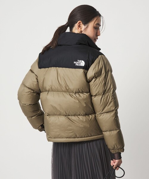 THE NORTH FACE(ザノースフェイス)の「<THE NORTH FACE>ショート ヌプシ ジャケット(ダウンジャケット/コート・レディース・ブラック/ベージュ・M/L)」の14枚目の写真