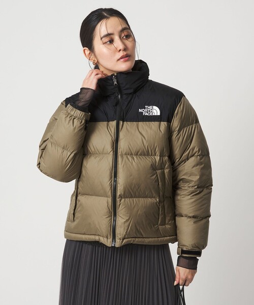 THE NORTH FACE(ザノースフェイス)の「<THE NORTH FACE>ショート ヌプシ ジャケット(ダウンジャケット/コート・レディース・ブラック/ベージュ・M/L)」の15枚目の写真