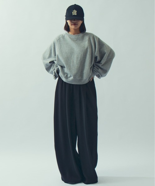 Lui's（ルイス）の「【WEB限定】ワイドバルーンイージースラックス（スラックス・メンズ・ブラック/ベージュ・S/M）」の14枚目の写真