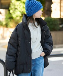 coen（コーエン）の「撥水モンスター中綿ジャケット（ショート丈）（ダウンジャケット/コート）」