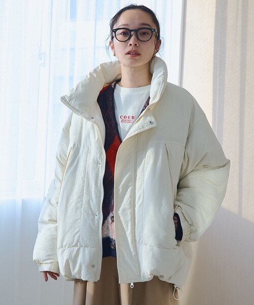 coen（コーエン）の「撥水モンスター中綿ジャケット（ショート丈