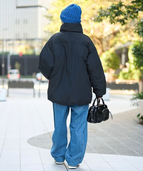 セール】撥水モンスター中綿ジャケット（ショート丈）【インフル