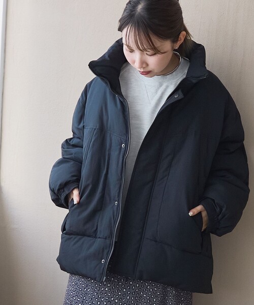 セール】撥水モンスター中綿ジャケット（ショート丈）【インフル